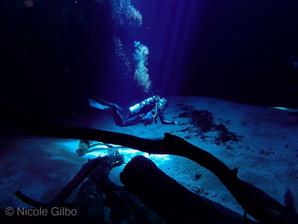 Dive at Blue Hole